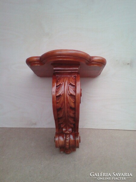 Console flower stand wooden flower stand carved flower stand wooden gifts flower wall shelf