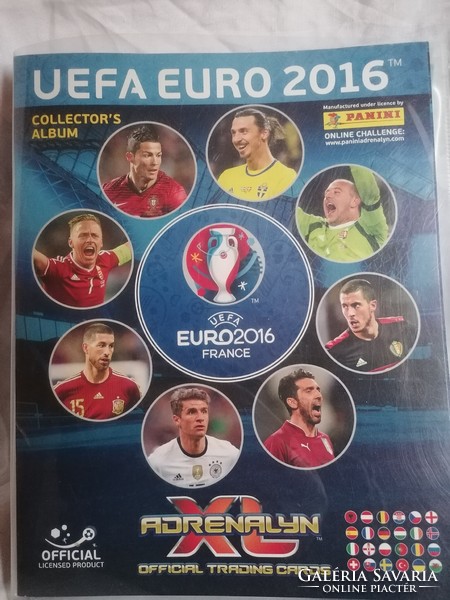 UEFA EURO 2016,Adrenalin XL, focis kártyák (131 db)
