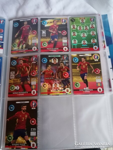 UEFA EURO 2016,Adrenalin XL, focis kártyák (131 db)