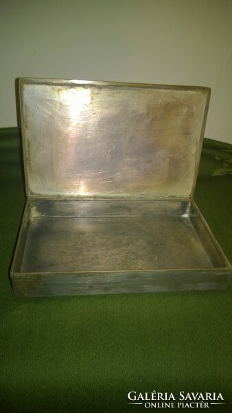 Margit Teván (1901-1978) copper gift box-chest marked, flawless 14x9x2.5 cm