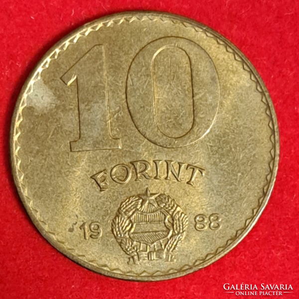 Hungarian People's Republic 1988. 10 Forints (931)