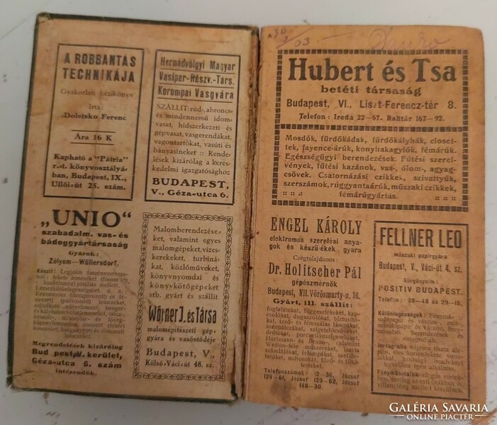 Régi iratok, levelek, születés anyakönyvi kivonatok, évkönyv 1920ból