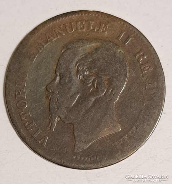 1862. Italy 5 centesimi, (817)