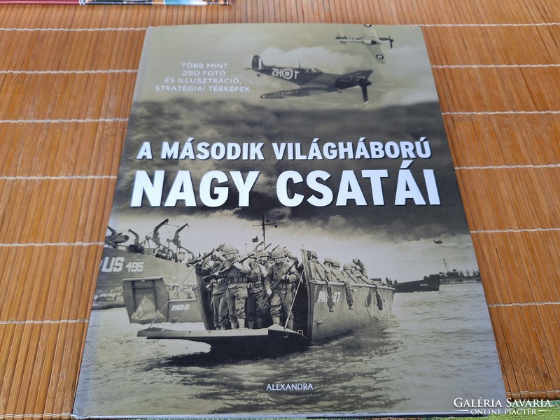 A második világháború nagy csatái.  6900.-Ft