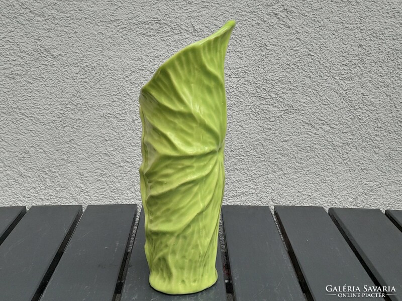 Beautiful cabbage vase