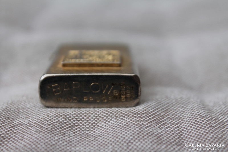 Gilt silver pocket lighter, Texas