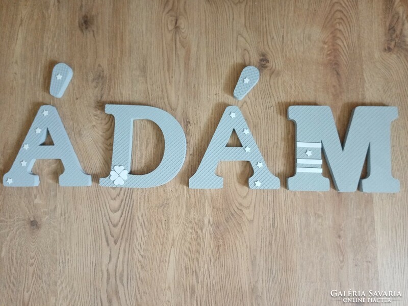 Decorative letter, baby letter, name, decoration, baby room, children's room,name plate, door name