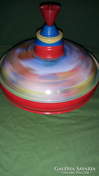Huge retro toy metal rotating snail in good condition 24 x 22 cm as shown in the pictures