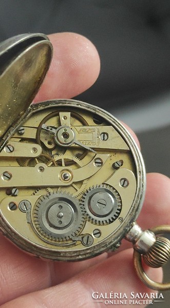 Silver pocket watch