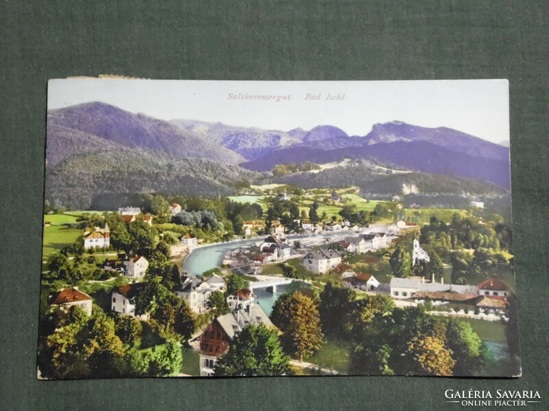 Képeslap, Postkarte, Ausztria, Salzkammergut. Bad Ischt.