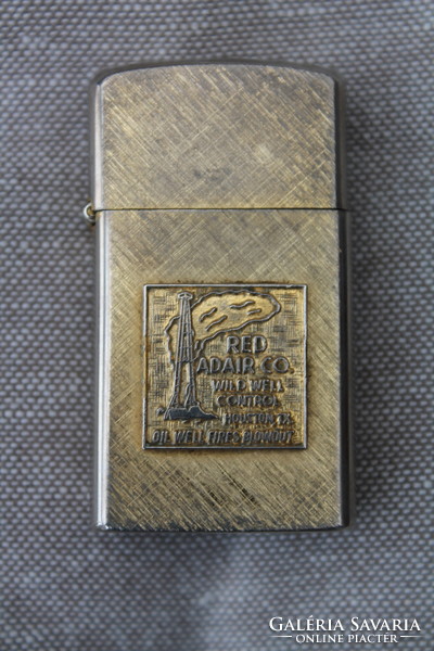 Gilt silver pocket lighter, Texas