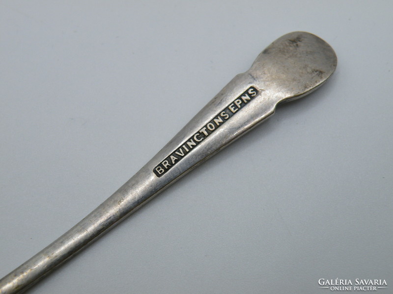 Uk0091 silver plated ii. Queen Elizabeth of England coronation commemorative spoon 1953