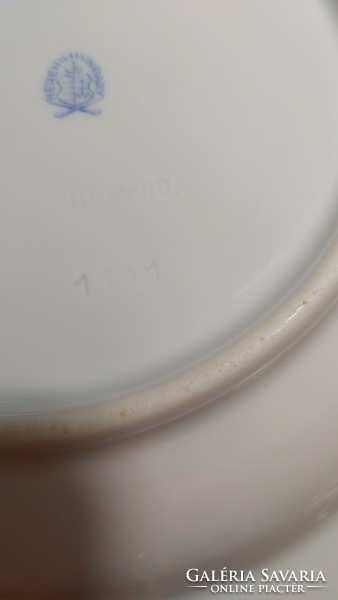 Herend porcelain deep plate, 24 cm