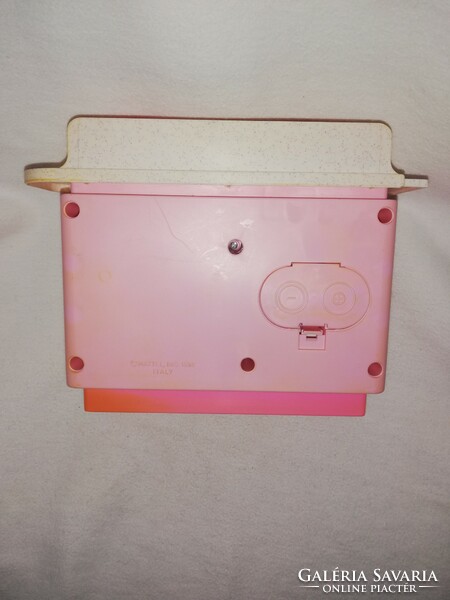 Mattel, pink doll's kitchen with electric dishwasher 1992
