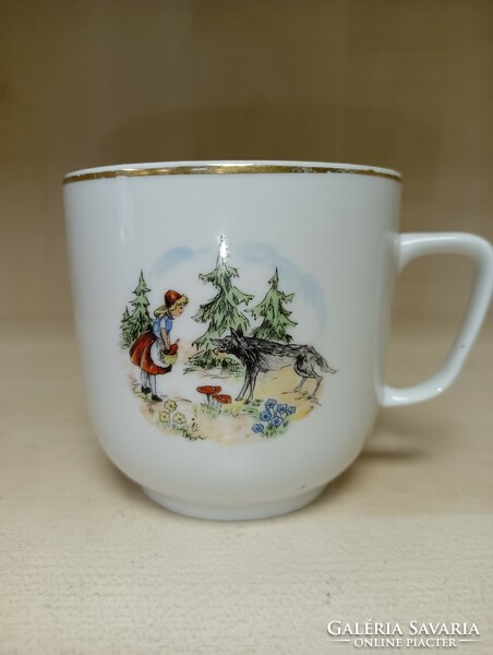 Hollóháza fairy tale patterned mug