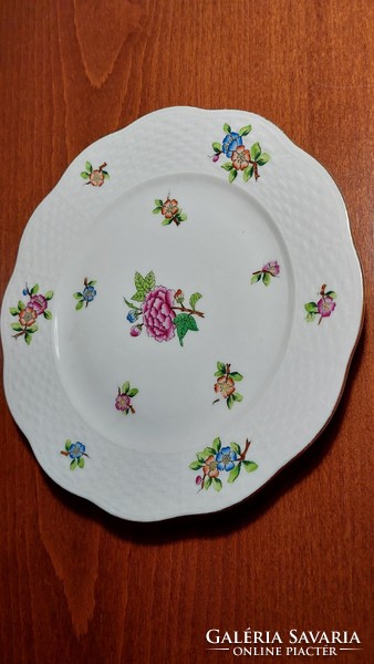Herendi porcelán süteményes tányér 1958-as