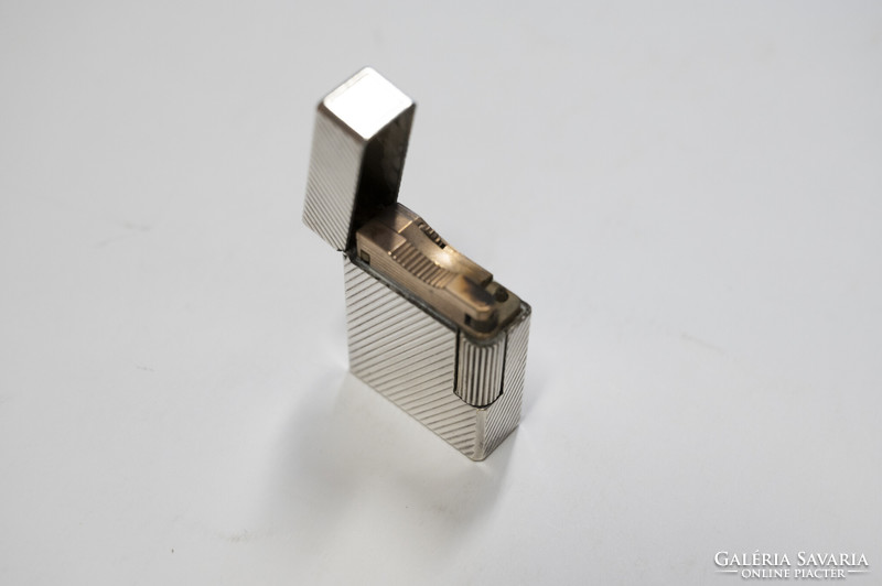 St dupont lighter, silver, working