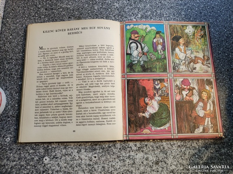 Hét guzsaly aranyszösz Sipos Bella Ion Creanga Könyvkiadó, 1975.