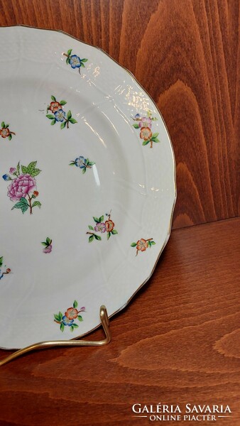 Herend porcelain semi-deep plate (26 cm) worn