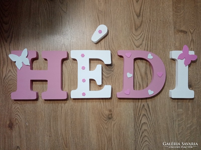 Decorative letter, baby letter, name, decoration, baby room, children's room,name plate, door name