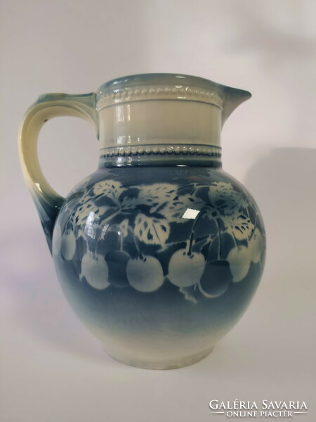 Late Art Nouveau ceramic jug