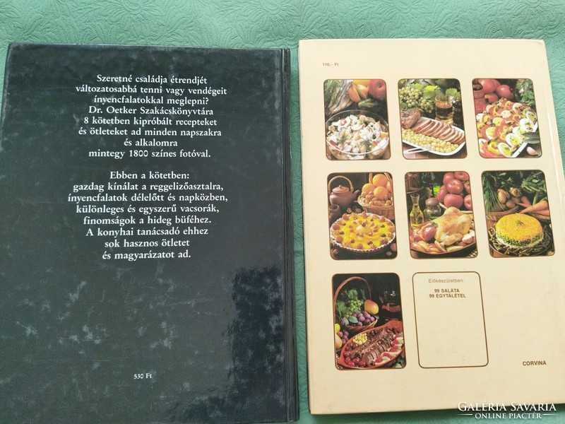 2 db szakácskönyv