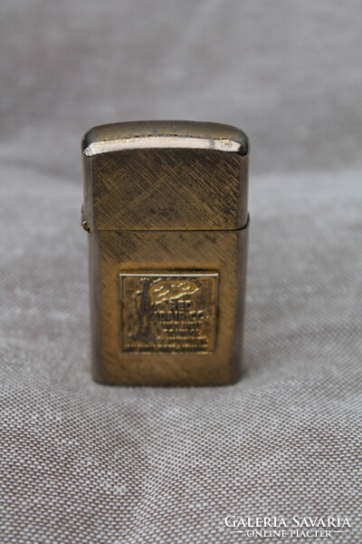 Gilt silver pocket lighter, Texas
