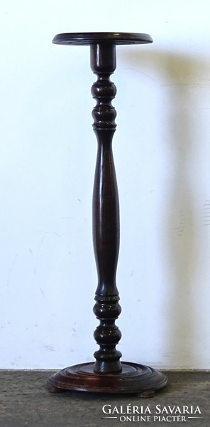 1Q147 old carved statue holder pedestal 94.5 Cm