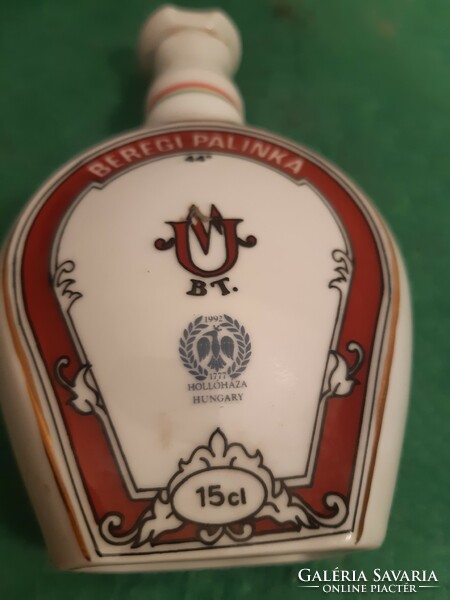 Hollóházi pálinkás butella
