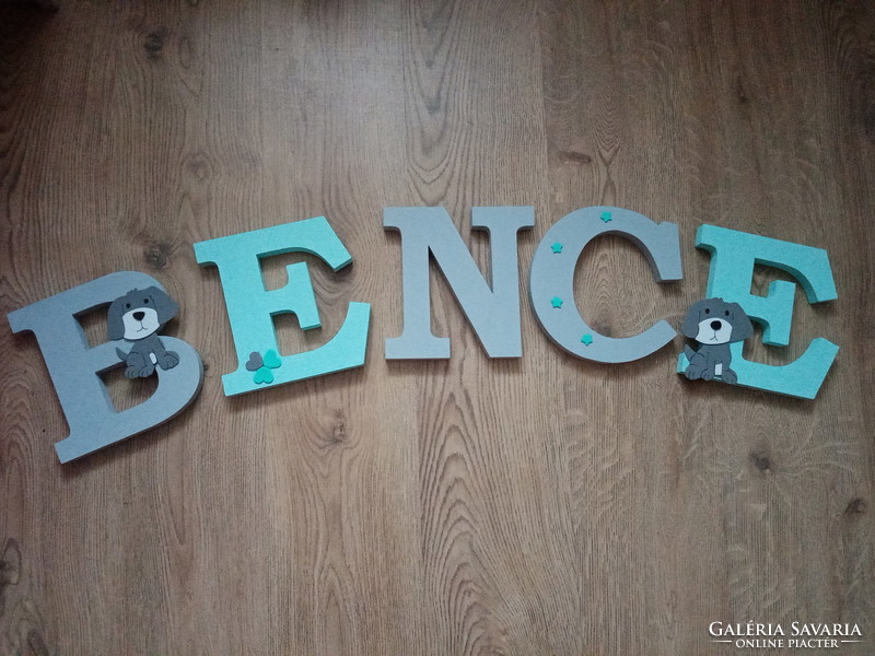 Decorative letter, baby letter, name, decoration, baby room, children's room,name plate, door name
