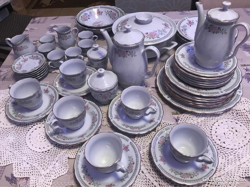 Guoguang fine china porcelain complete tea, coffee and tableware set