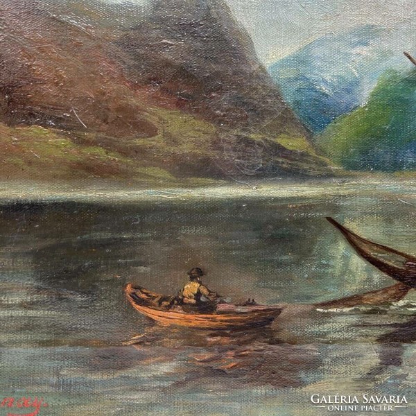 István Beleznay (1892 - 1954): boaters f00688