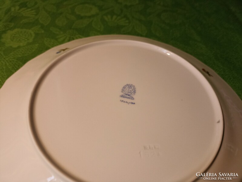 Herendi porcelán, Viktória mintás lapos tányér