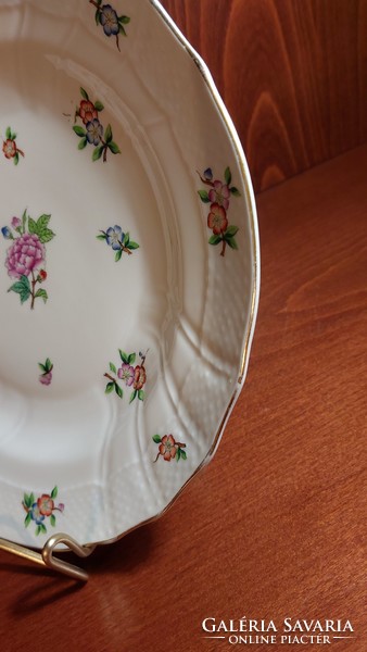 Herend porcelain semi-deep plate (26 cm) worn