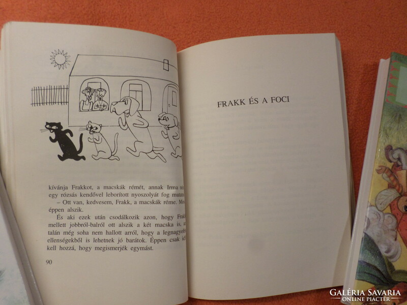 BÁLINT ÁGNES FRAKK és a MACSKÁK, FRAKK, A MACSKÁK RÉME, FRAKK ÉS A FOCI, 1990