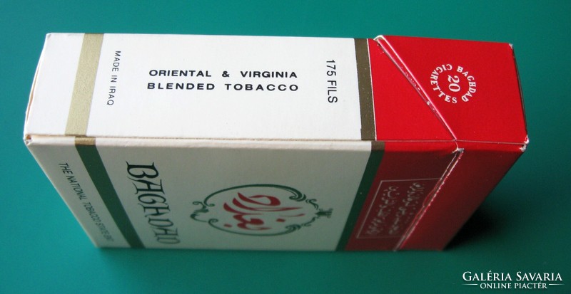 Retro – BAGHDAD cigaretta – king size – Bontott, hiányos állapotban