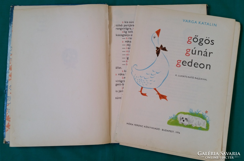 Katalin Varga: haughty Günár Gedeon, activity book> for kindergarten and elementary school students