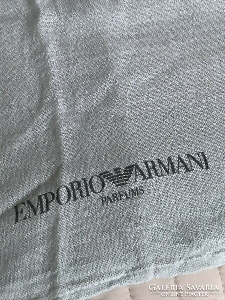 Emporio Armani 100% viszkóz sál vízkék színben, 160 x 55 cm