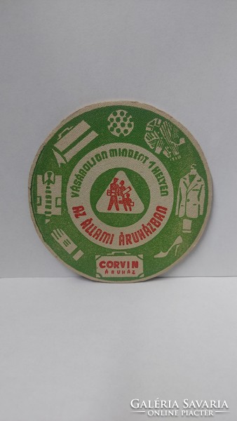 Corvin store buy everything in one place in the state store beer coaster
