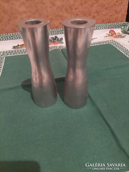 Pair of candle holders, modern