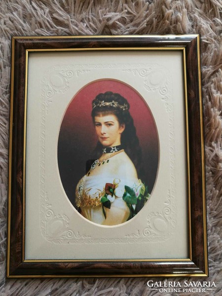 Sissi framed wall picture