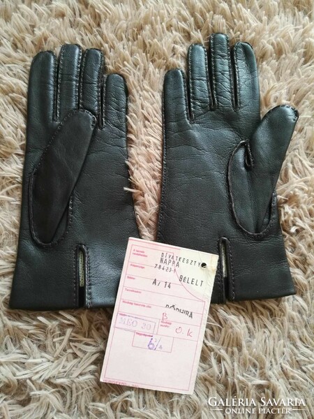 Women's leather gloves Hunor pécs