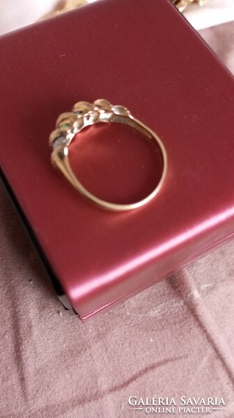 18k arany gyűrű!