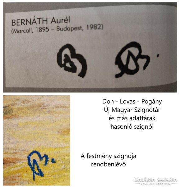 Aurél Bernáth: promenade, from the 
