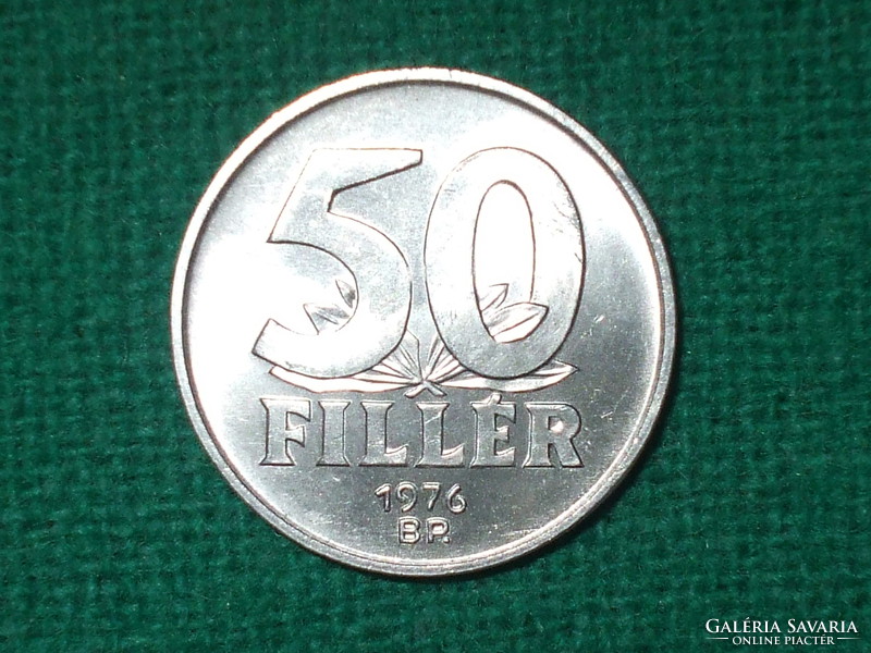 50 Filler 1976! It was not in circulation! It's bright!