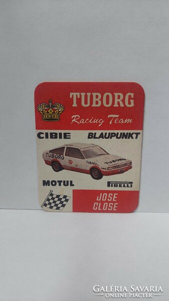 Tuborg beer coaster