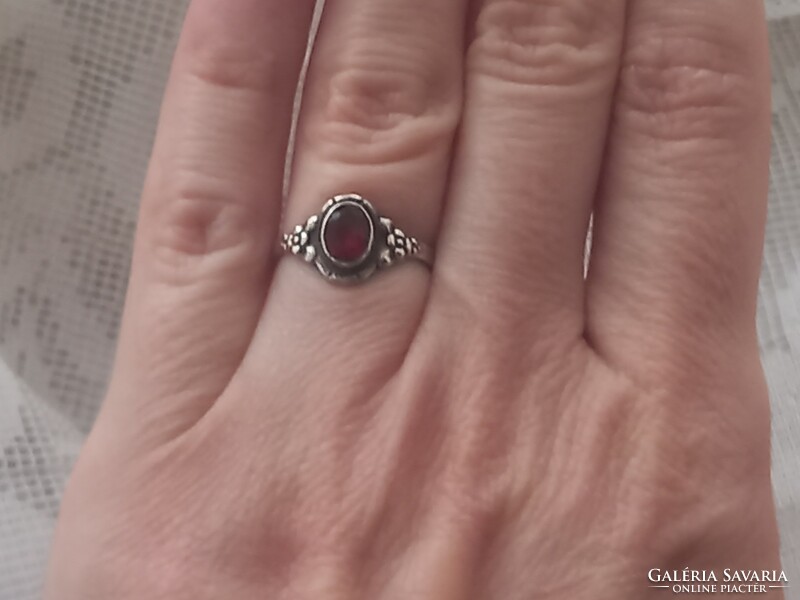 Női kisméretű ezüst gyűrű (15mm)