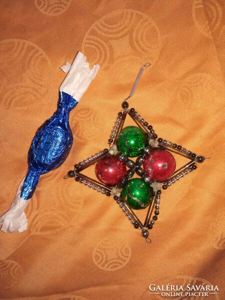 Christmas tree decoration - non-figurative star from gablon