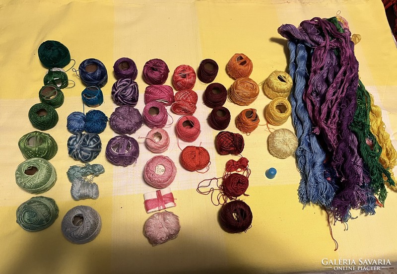 Embroidery thread, yarn