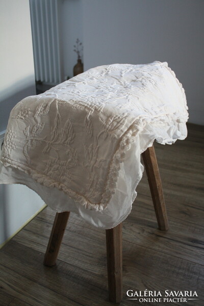 Zara home - white ruffled decorative cushion cover - new flawless